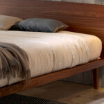 Walnut bed 160 x 200